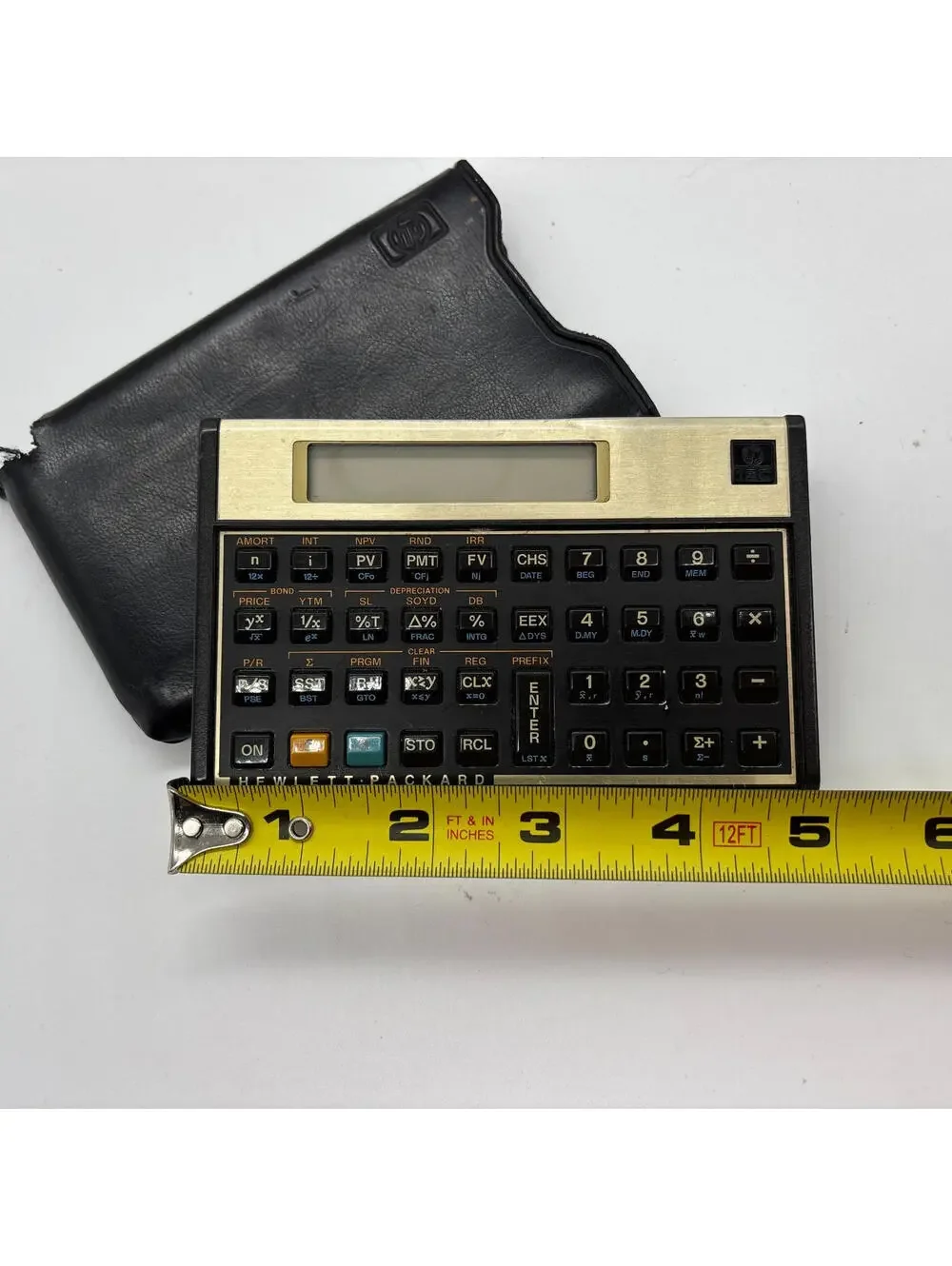 HP 12C Hewlett Packard Financial Calculator With Soft Case